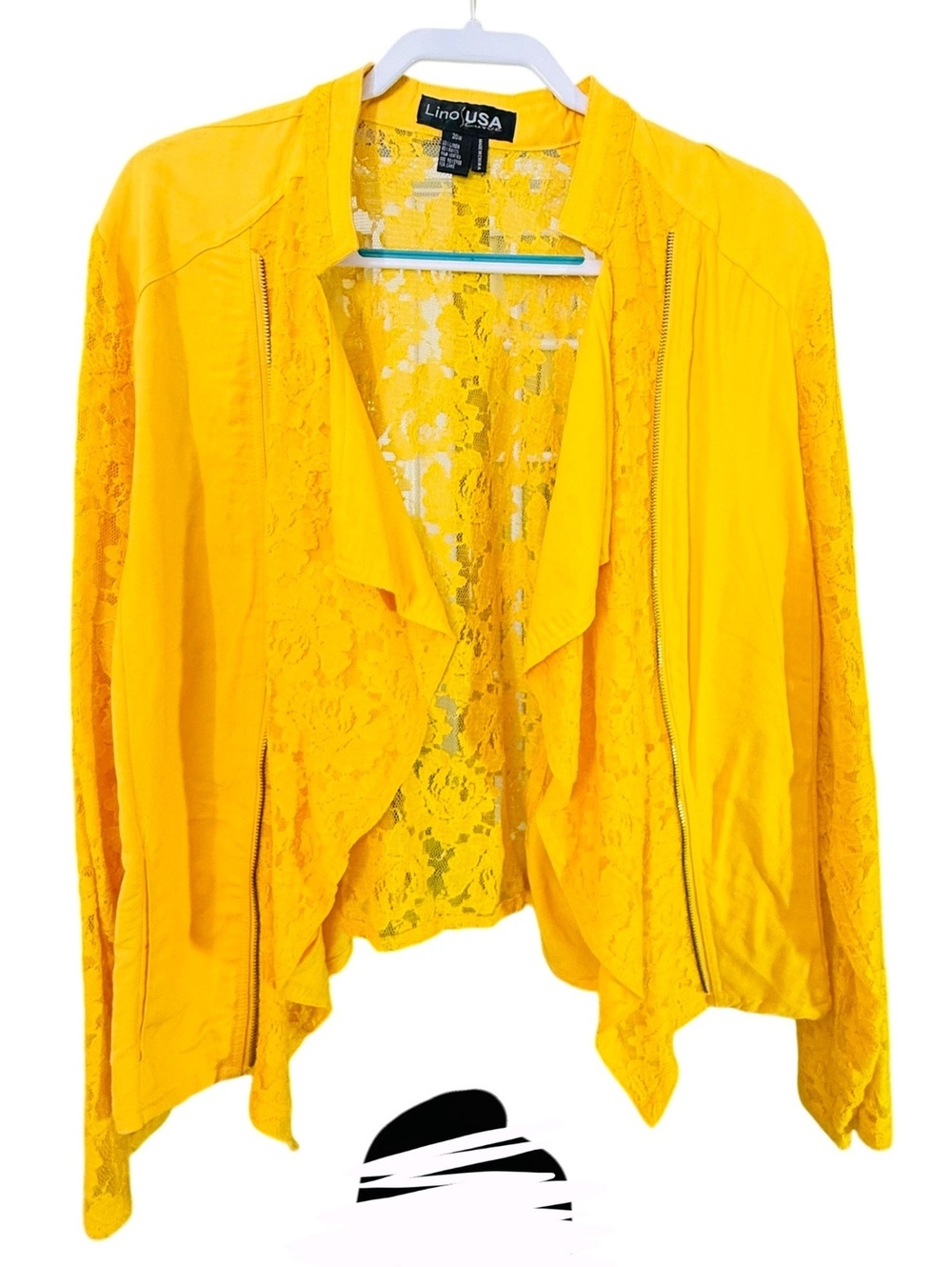 Yellow Lace Jacket 20